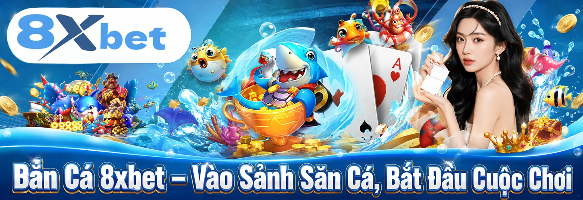 Bắn Cá 8xbet – Vào Sảnh Săn Cá, Bắt Đầu Cuộc Chơi