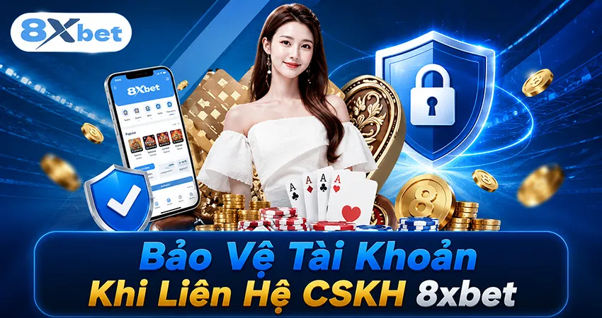 Bảo Vệ Tài Khoản Khi Liên Hệ CSKH 8xbet