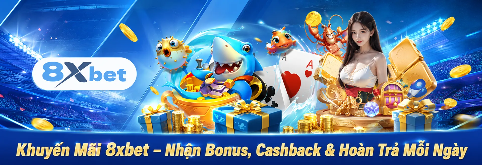 Khuyến Mãi 8xbet – Nhận Bonus, Cashback & Hoàn Trả Mỗi Ngày