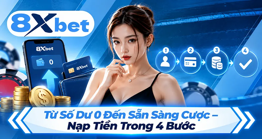 Từ Số Dư 0 Đến Sẵn Sàng Cược – Nạp Tiền Trong 4 Bước