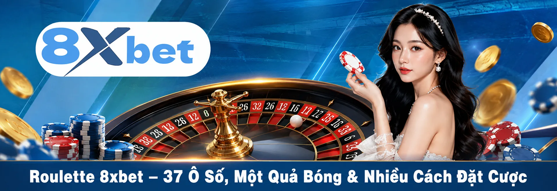 Roulette 8xbet – 37 Ô Số, Một Quả Bóng & Nhiều Cách Đặt Cược